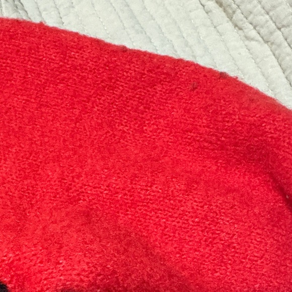 Free Assembly Red and Black Patterned Cardigan - Picture 3 of 3